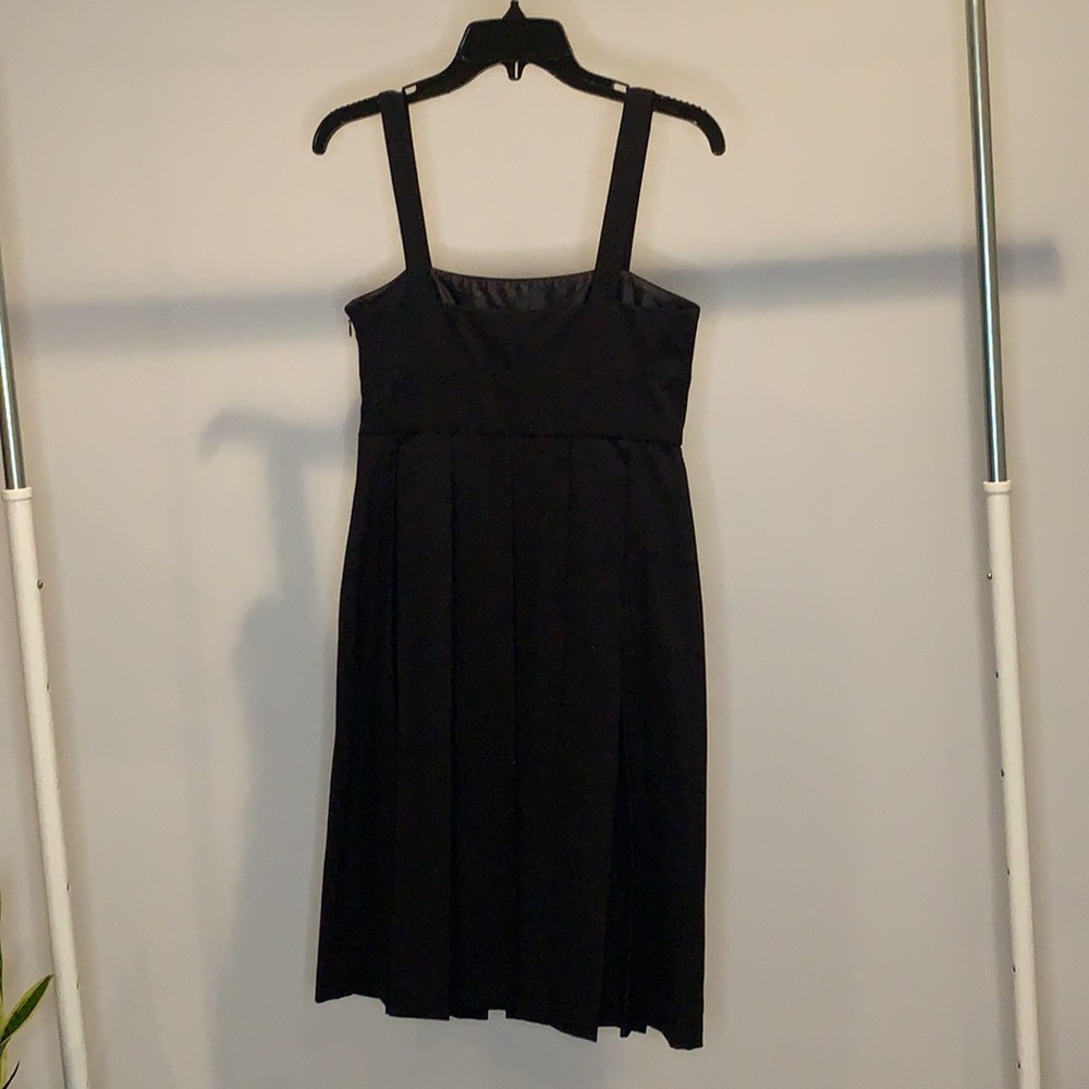 Black Pleated Dress - Picture 2 of 3